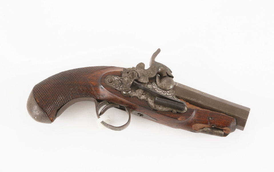Slaglåspistol, troligen Spanien, 1800-tal