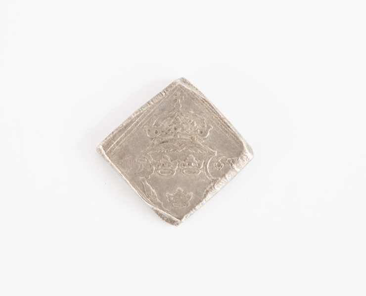 Mynt, så kallad "Klipping", 16 öre, Erik XIV, 1565