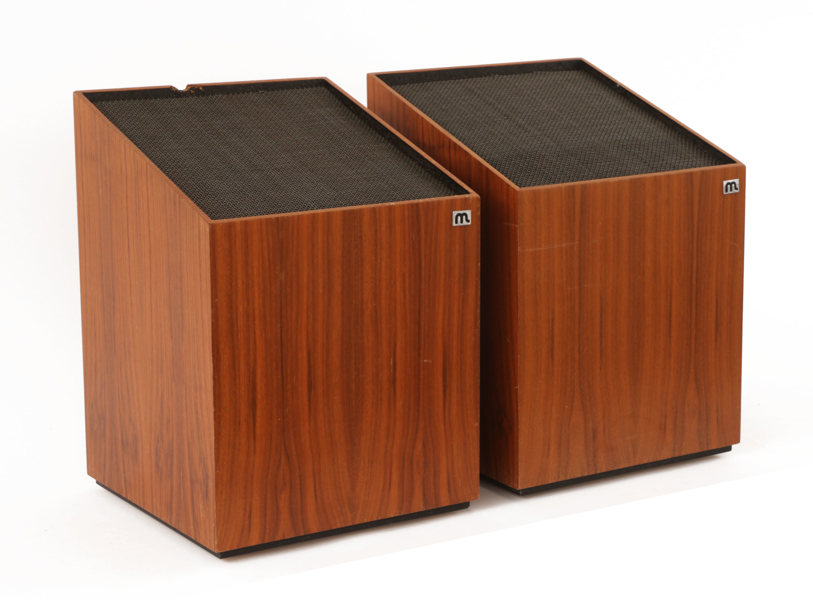 Högtalare ett par, "Brevlådan", Melbi & Lindström