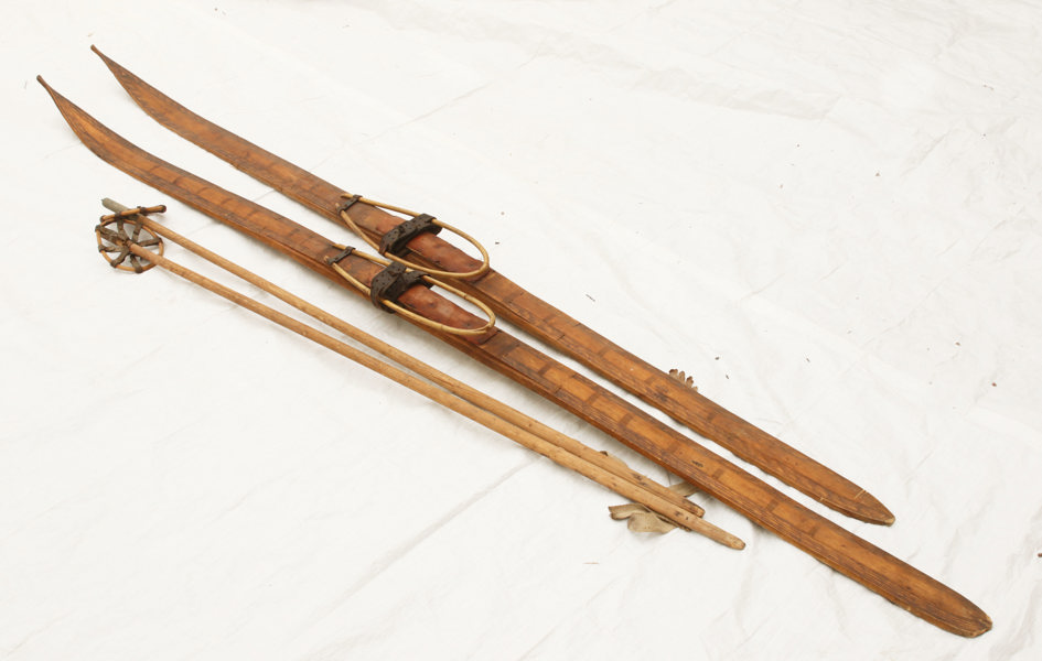 Skidor ett par, 18/1900-tal