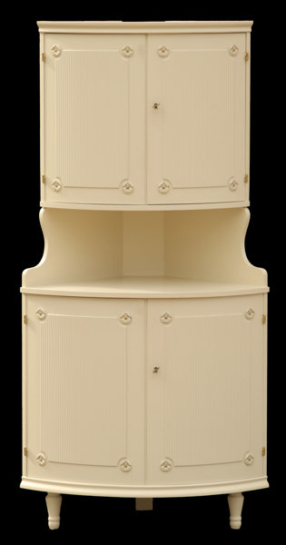 Golvhörnskåp, gustaviansk stil, 1900-tal