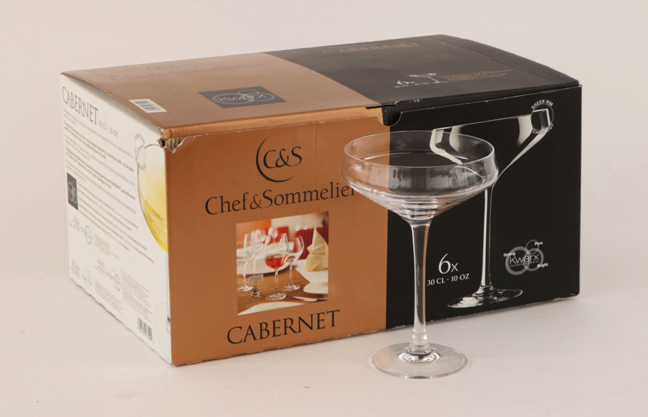 Champagneskålar 6st, Chef & Sommelier