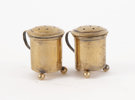 Salt- och pepparströare, förgyllt silver, 1900-tal