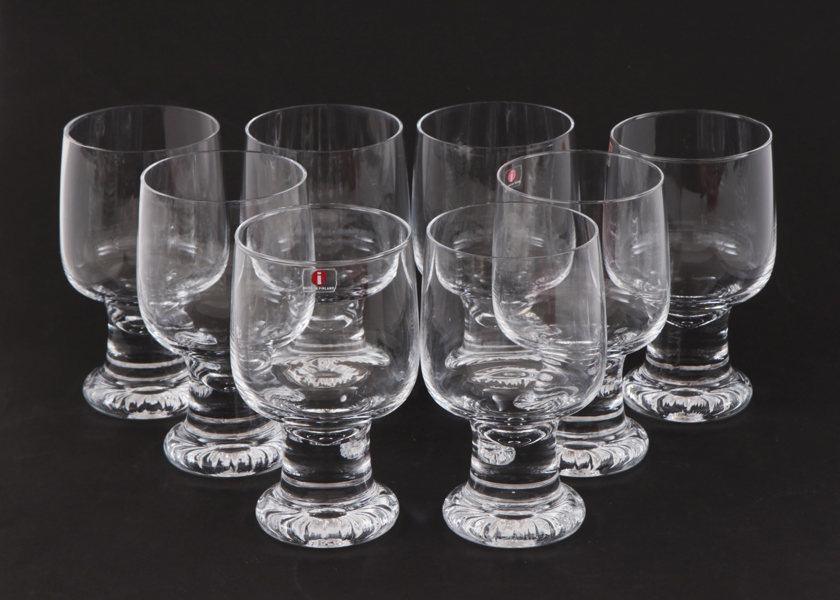 Glas på fot 8st, Iittala