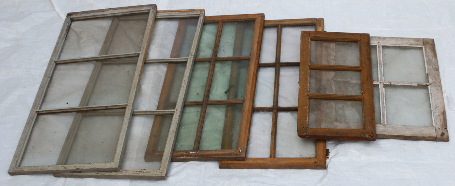 Fönster 6st, 18/1900-tal