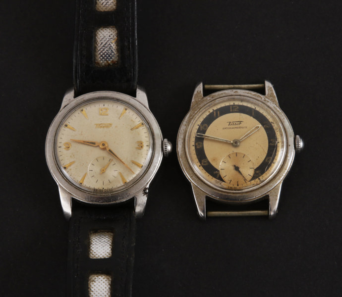 Herrarmbandsur 2st, Tissot, omkring 1900-talets mitt