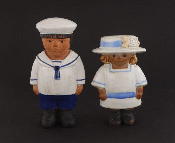 Figuriner 2st, Lisa Larson, ur serien "Sekelskifte"