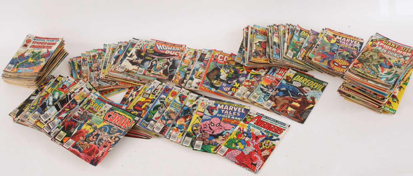 Parti serietidningar, Marvel, bl.a. 1970-tal