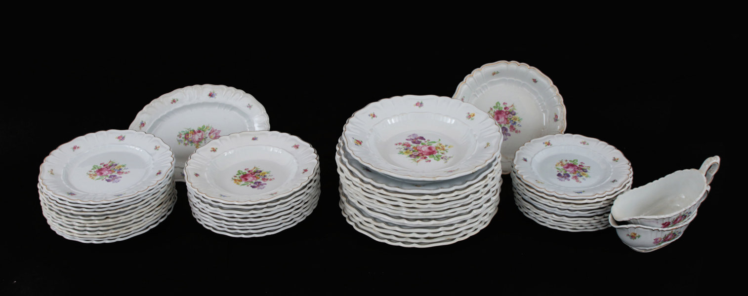 Matservisdelar, "Rosalie", Gefle