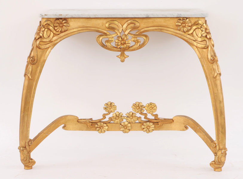 Konsolbord, art nouveau, 1900-talets början