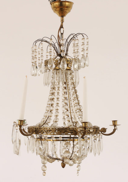 Ljuskrona, empirestil, 1900-tal