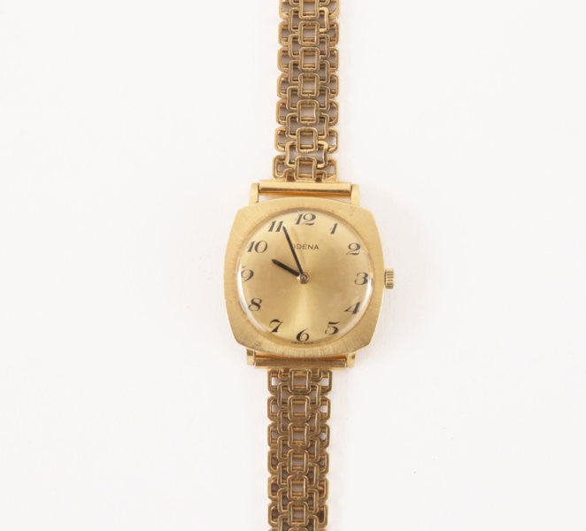 Damarmbandsur i 18k, Tidena