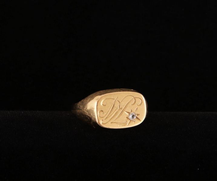 Klackring i 18k