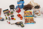 Parti äldre leksaker, m.m.