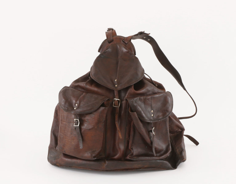 Ryggsäck i skinn