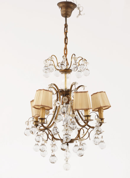 Ljuskrona, omkring 1900-talets mitt