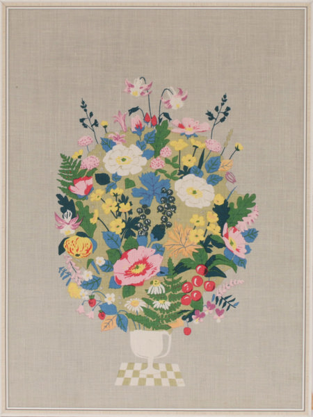 Textilt handtryck, Jobs, Leksand