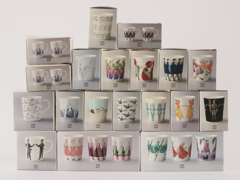 Muggar och glöggmuggar 25 delar, Designhouse