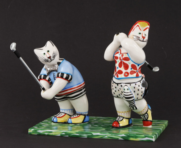 Figurgrupp, "Benedikt Sport", Villeroy & Boch