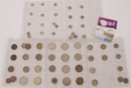 Parti mynt, bl.a. silver