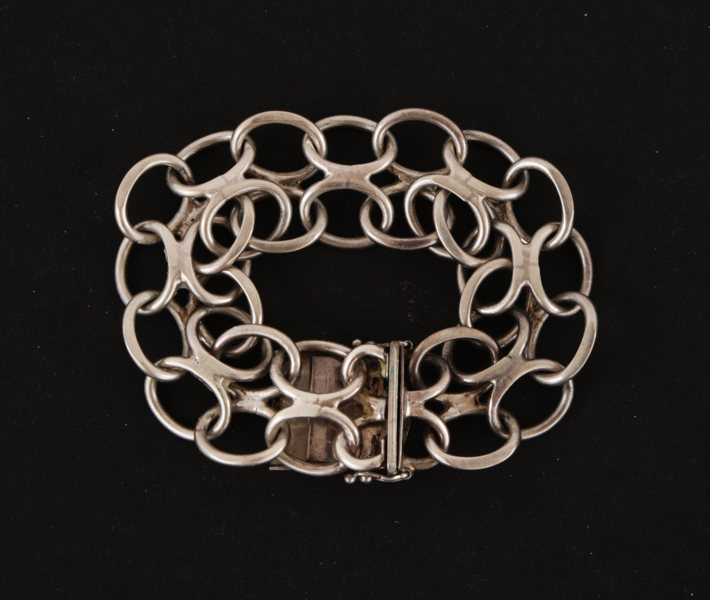 Armband i silver, Victor Jansson, 1974