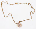 Halsband med hänge, 18k