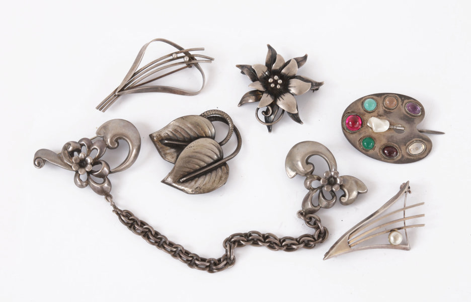 Silversmycken 6 delar