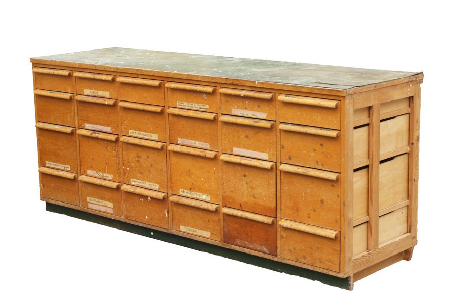 Lådfack, 1900-talets första hälft