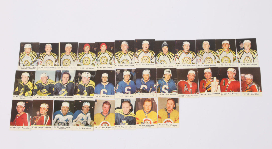 Samling hockeybilder 32st, Coralli, Helsingborg
