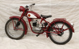 Motorcykel, "Rödmyran", NV JB, Nymans Verkstäder, 1950-tal