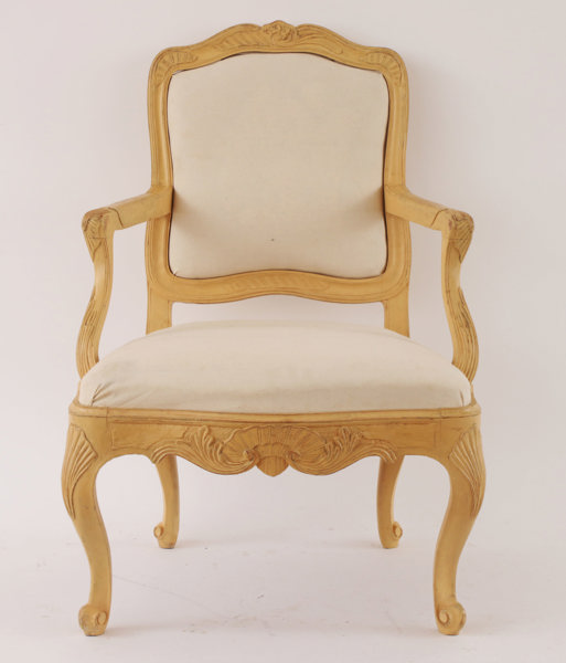 Karmstol, rokokostil, 1900-talets början