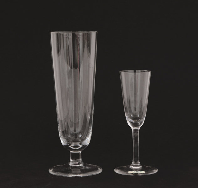 Glasservisdelar 26st, "Right Size", Signe Persson Melin för Boda Nova