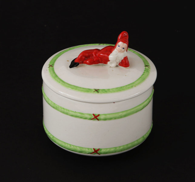 Sockerskål, "Jul", Gustavsberg