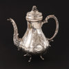 Kaffekanna i silver, rokokostil, 1900-tal