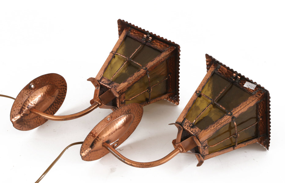 Vägglyktor ett par, 1900-talets andra hälft