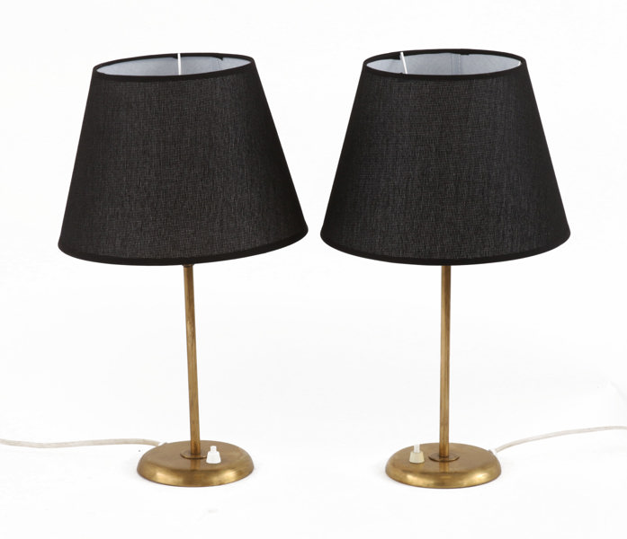 Bordslampor ett par, Harald Notini för Arvid Böhlmarks Lampfabrik, 1950-tal