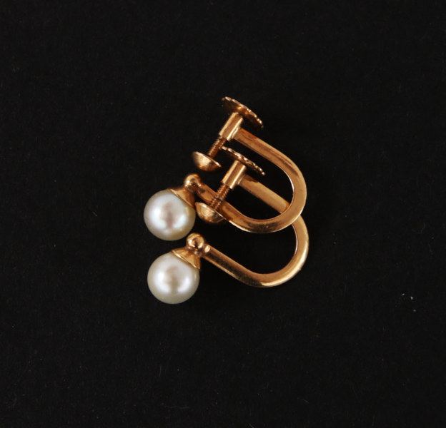 Örhängen ett par, 18k