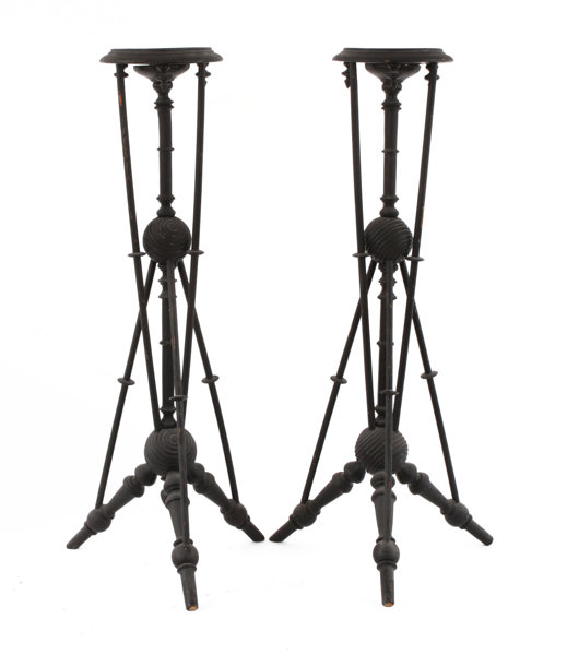 Piedestaler ett par, 1800-talets slut