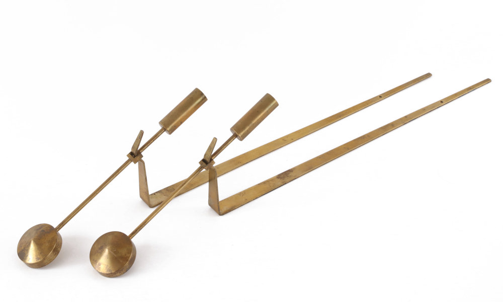 Väggljusstakar ett par, "Pendel", Pierre Forsell för Skultuna