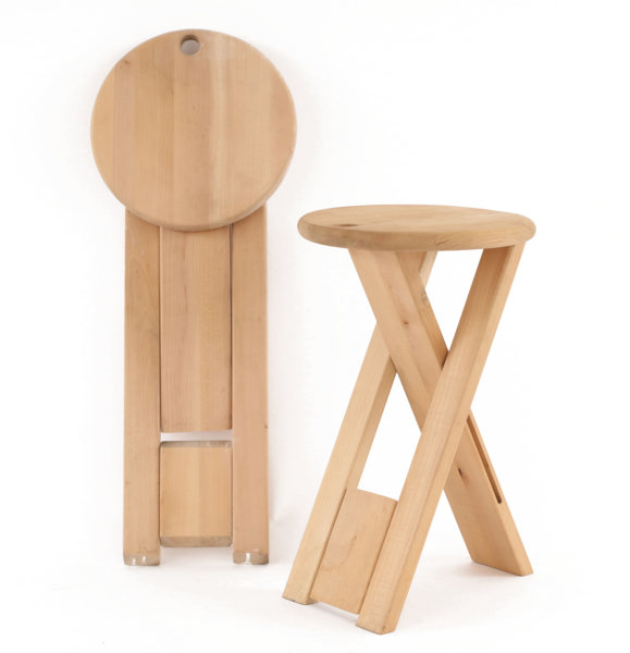 Fällpallar ett par, 1900-talets slut