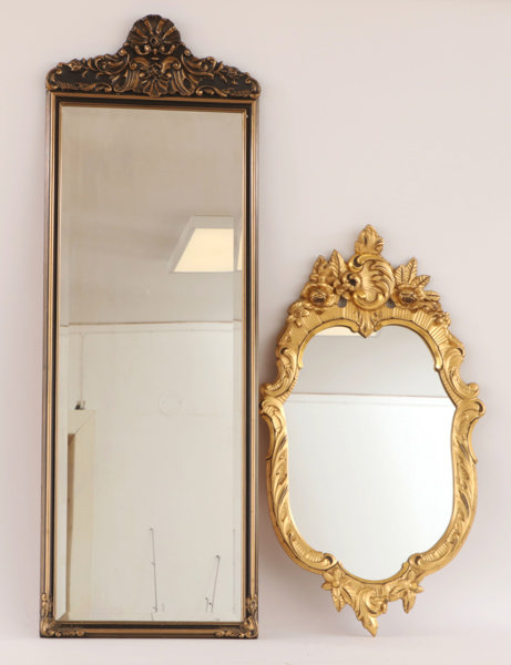 Speglar 2st, 1900-tal