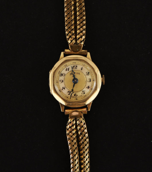 Damarmbandsur i 14k, Birka