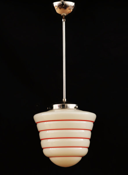 Taklampa, 1930/40-tal