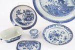 Porslin 5 delar, Kina, 17/1800-tal