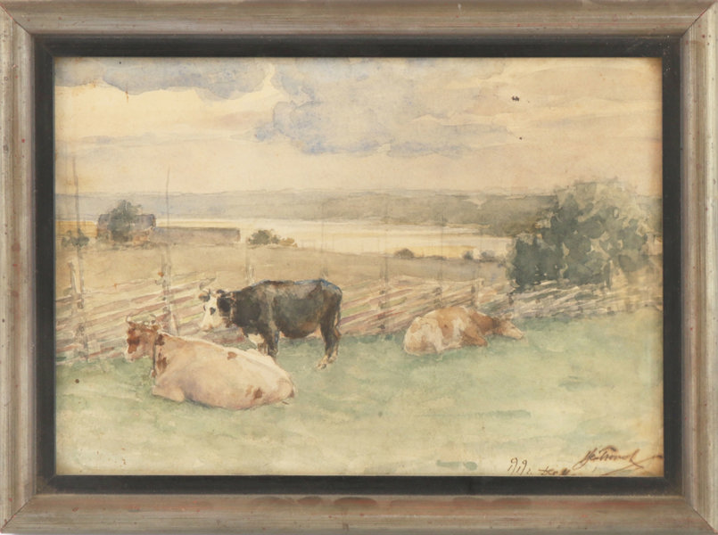 Okänd konstnär, daterad 1919