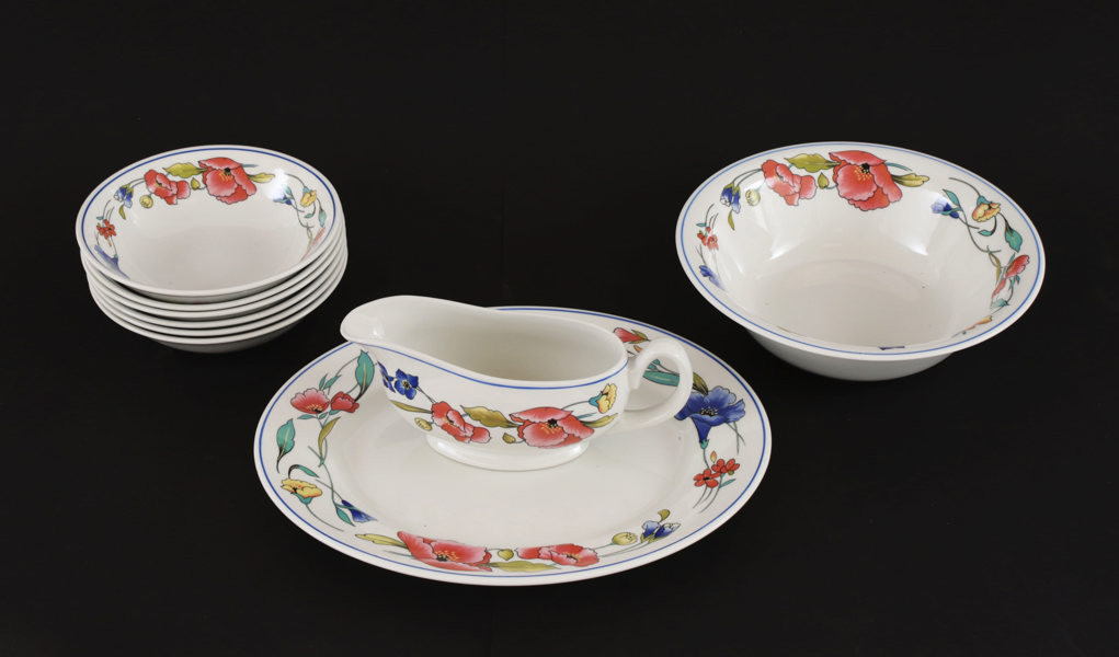 Matservisdelar, "Alpine Meadow", Wood & Sons