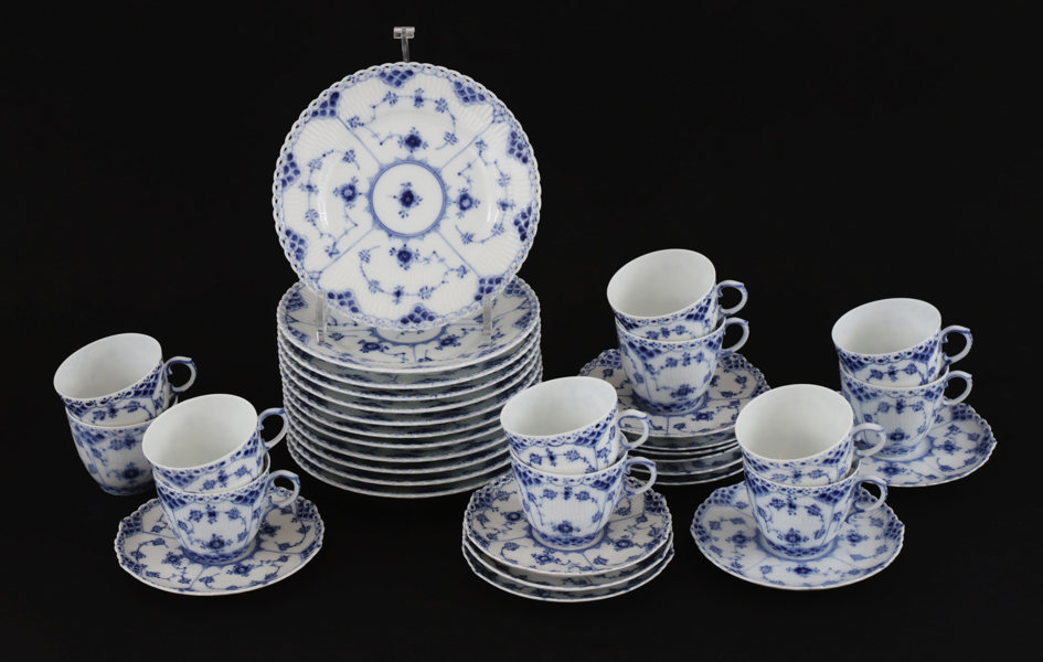 Kaffeservis, "Musselmalet", Royal Copenhagen