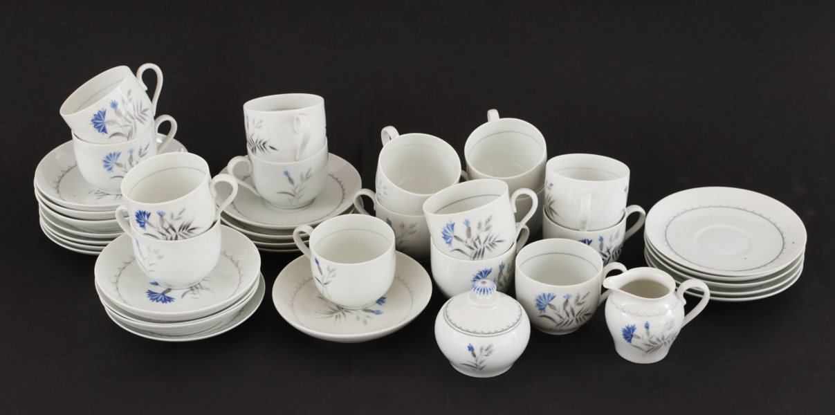 Kaffeservisdelar, "Blåklint", Bing & Gröndahl