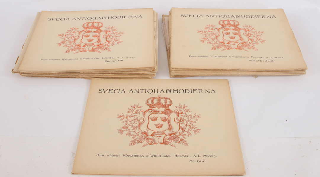 Häften 17st, "Suecia Antiqua et Hodierna"