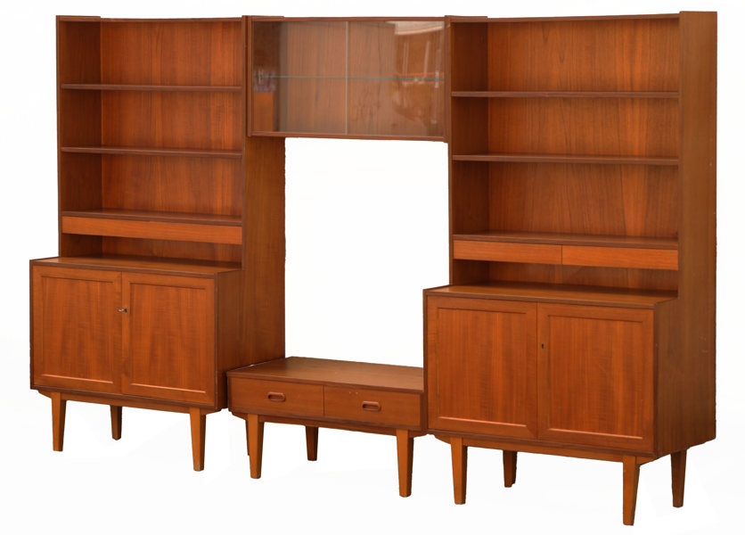 Bokhylla, 1950/60-tal